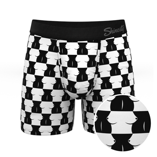 The Chest Mate | Checkered Ball Hammock® Pouch Underwear