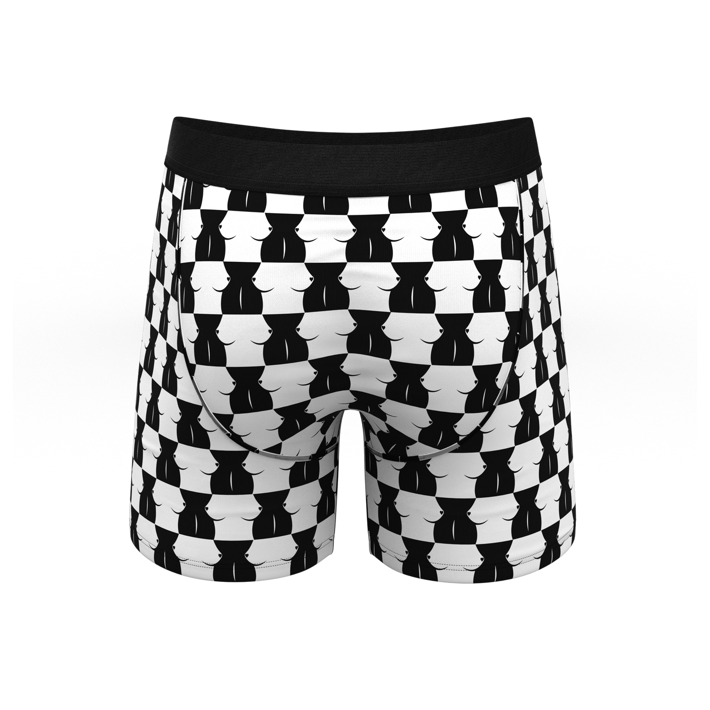 The Chest Mate | Checkered Ball Hammock® Pouch Underwear