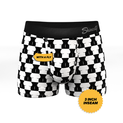 The Chest Mate | Checkered Ball Hammock® Pouch Trunks Underwear