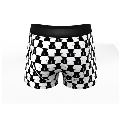 The Chest Mate | Checkered Ball Hammock® Pouch Trunks Underwear