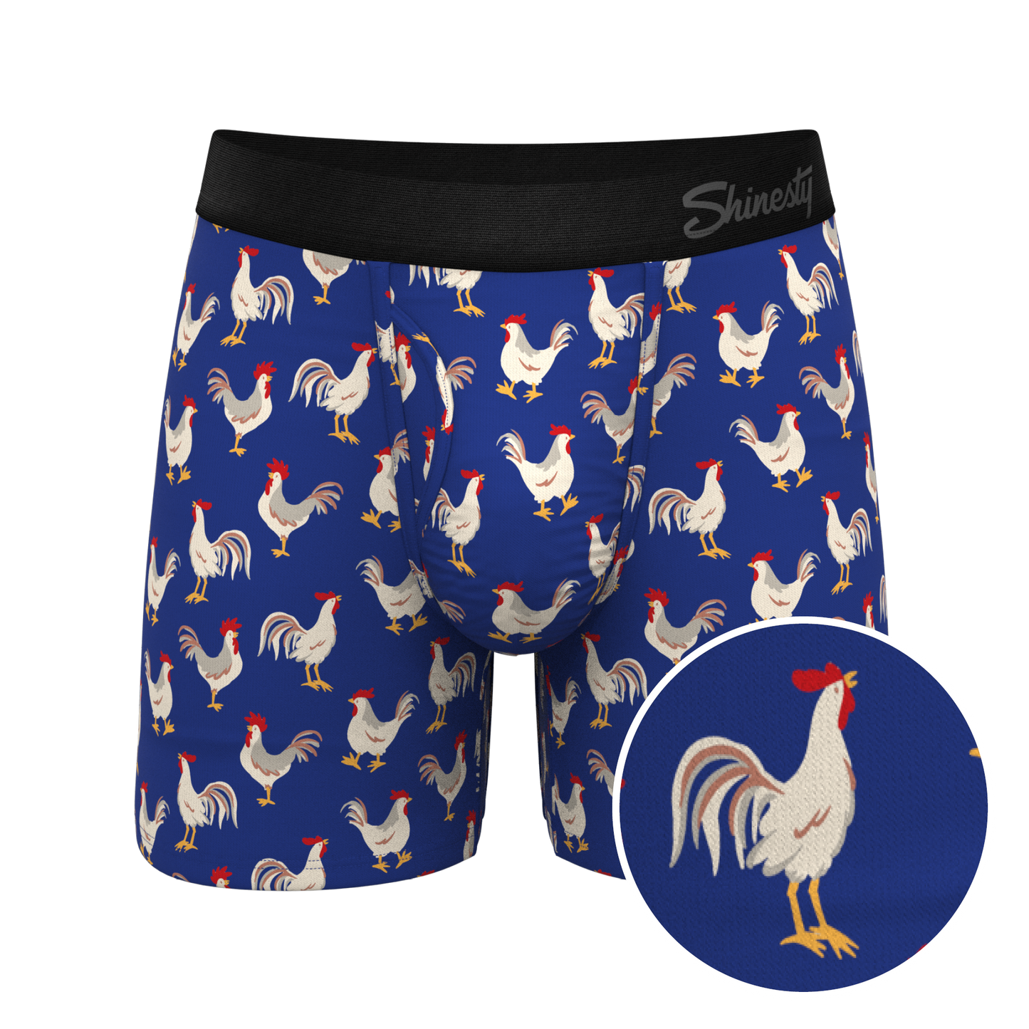 The Chicken Came First | Rooster Ball Hammock® Pouch Underwear With Fly