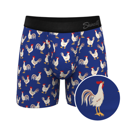 The Chicken Came First | Rooster Ball Hammock® Pouch Underwear With Fly