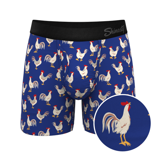 The Chicken Came First | Rooster Ball Hammock® Pouch Underwear With Fly