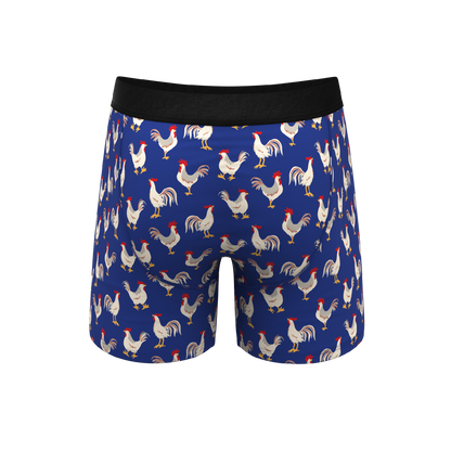 The Chicken Came First | Rooster Ball Hammock® Pouch Underwear With Fly