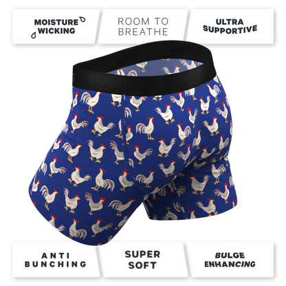 The Chicken Came First | Rooster Ball Hammock® Pouch Underwear