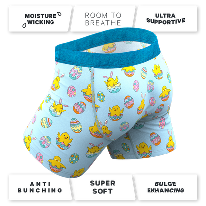 The Chicks Gone Wild | Easter Chicks Ball Hammock® Pouch Underwear With Fly