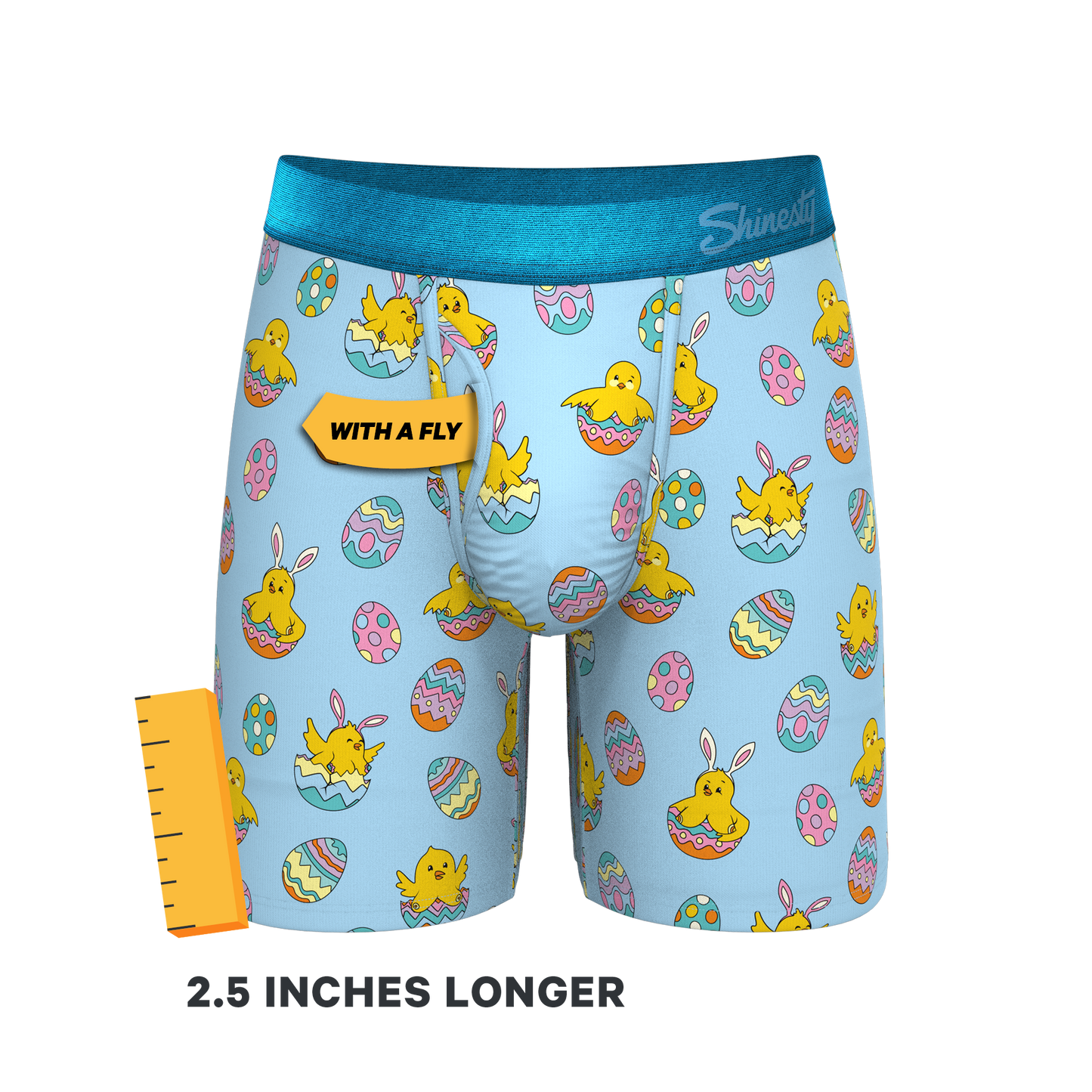 The Chicks Gone Wild | Easter Chicks Long Leg Ball Hammock® Pouch Underwear With Fly