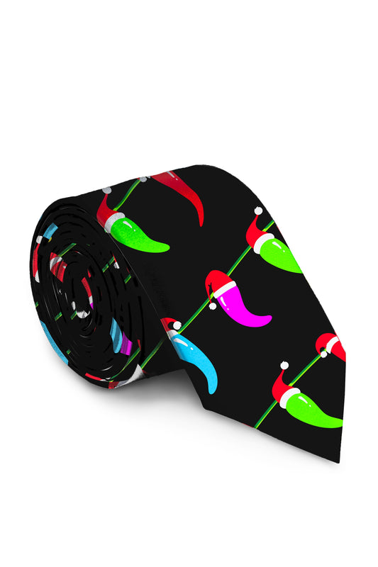 The Chili Lights | Chili Lights Christmas Tie