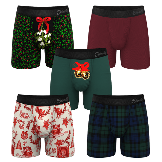 The Christmas Bundle | Ball Hammock® Boxer Brief 5 Pack