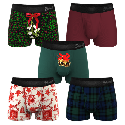 The Christmas Bundle | Ball Hammock® Pouch Trunks Underwear 5 Pack