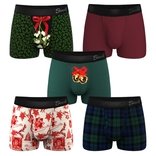 The Christmas Bundle | Ball Hammock® Pouch Trunks Underwear 5 Pack