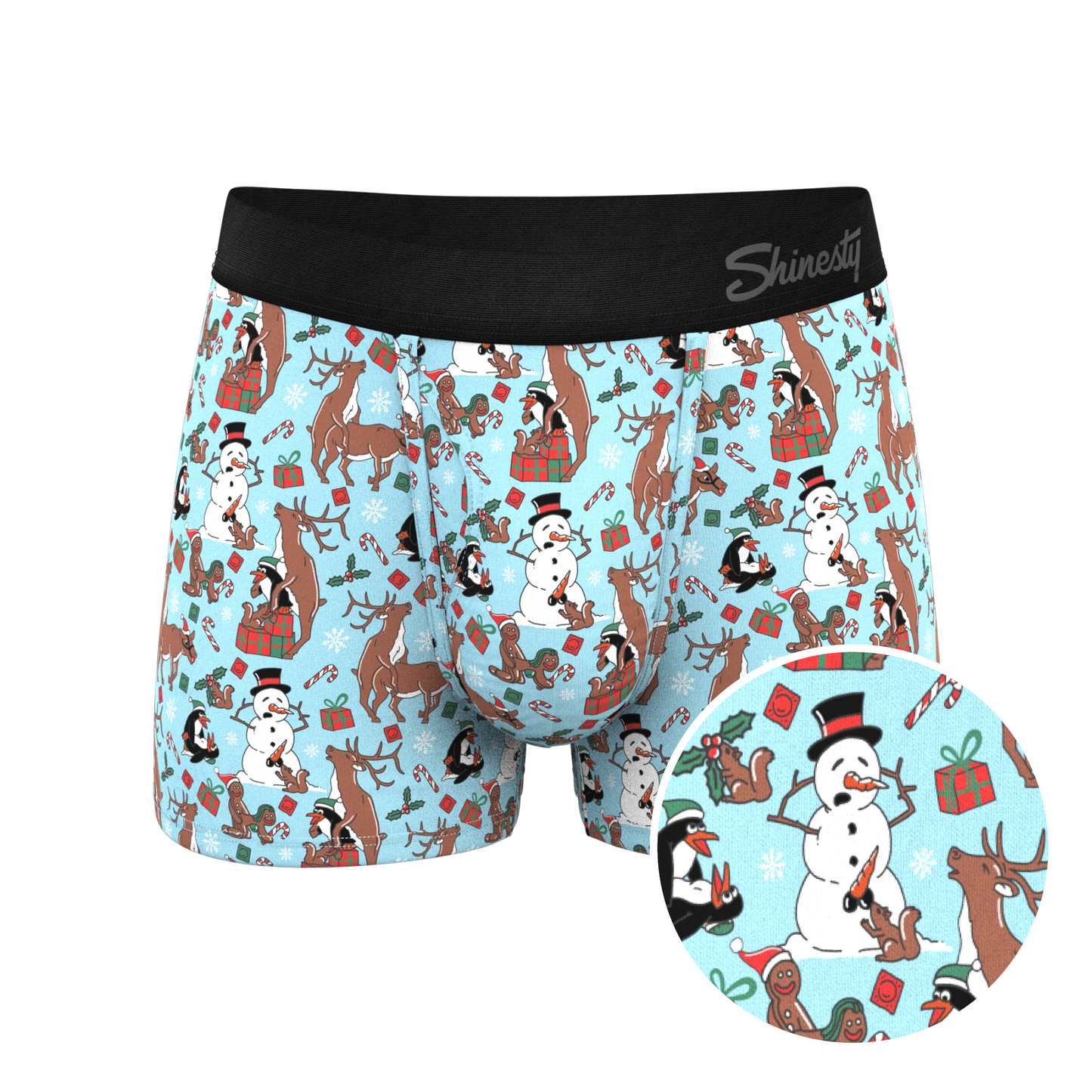 The Christmas Key Party | Christmas Characters Ball Hammock® Pouch Trunks Underwear