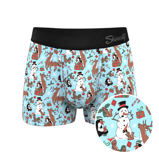 The Christmas Key Party | Christmas Characters Ball Hammock® Pouch Trunks Underwear