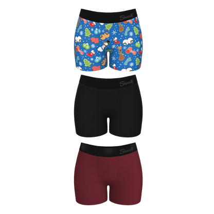 The Christmas Variety | Women’s Boxers 3 Pack