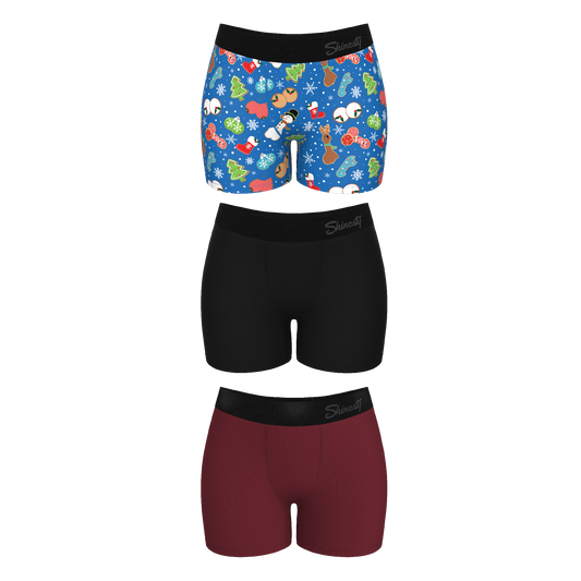 The Christmas Variety | Women’s Boxers 3 Pack