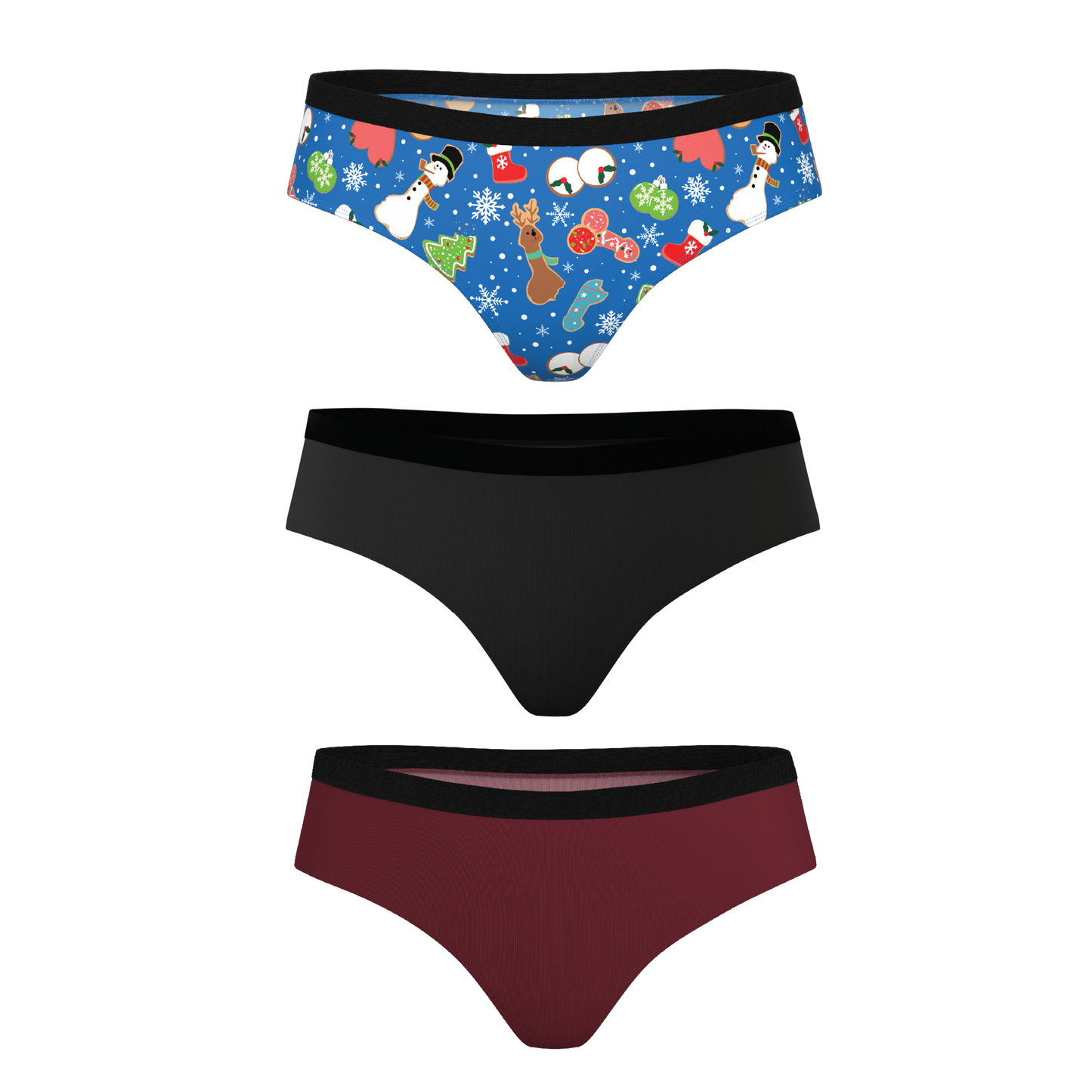 The Christmas Variety | Cheeky Underwear 3 Pack