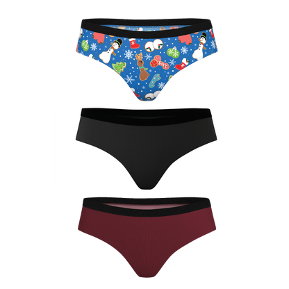 The Christmas Variety | Cheeky Underwear 3 Pack