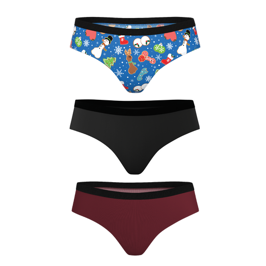 The Christmas Variety | Cheeky Underwear 3 Pack