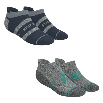 The Classic Guy | Heel Hammock™ Ankle Socks 6 Pack