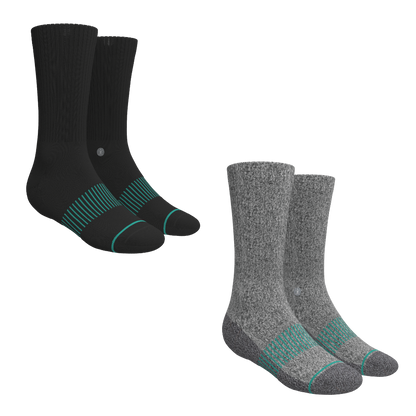 The Classic Guy | Heel Hammock™ Crew Socks 6 Pack