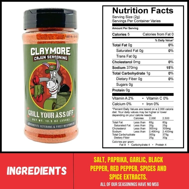 Claymore Cajun Seasoning™