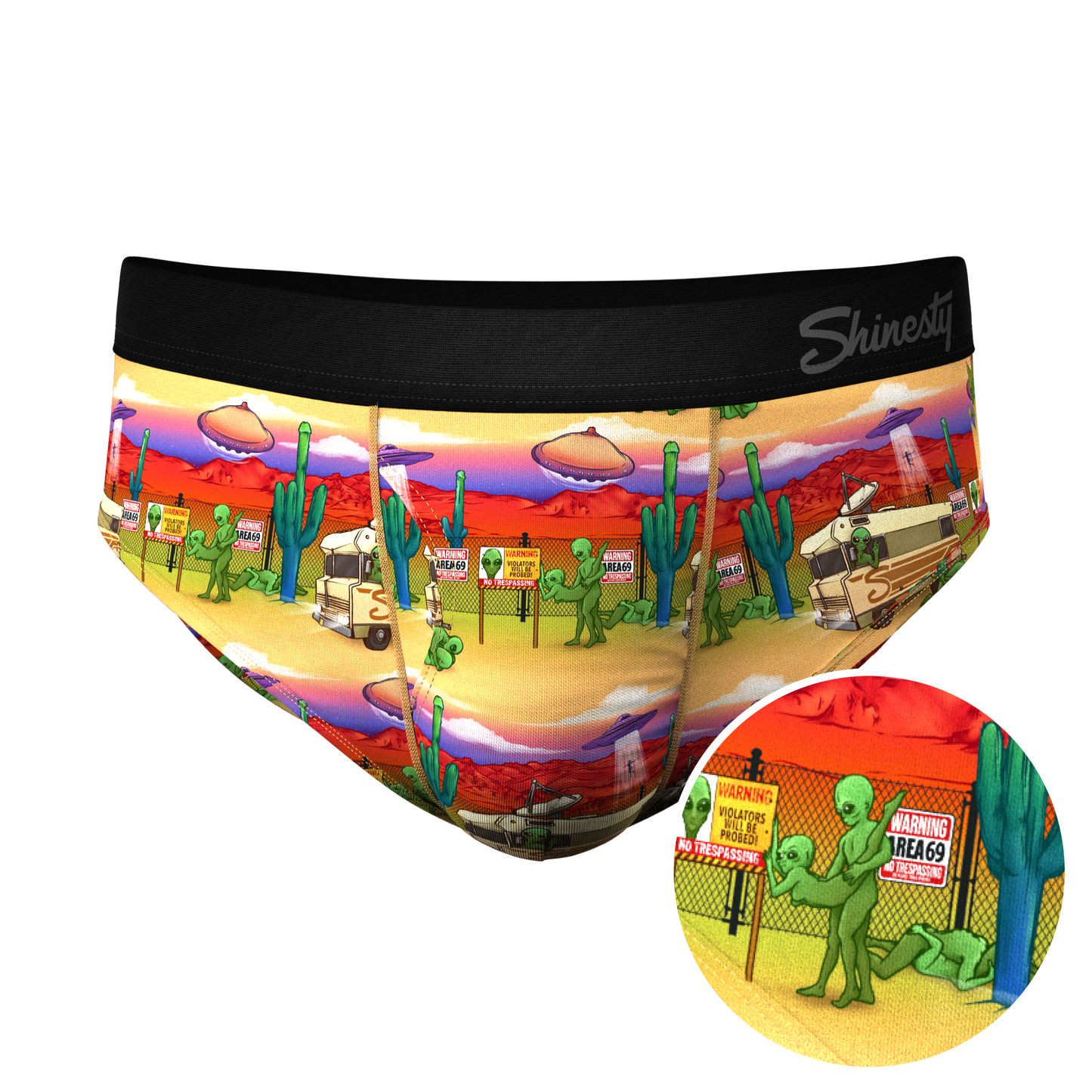 The Close Encounter | Alien Ball Hammock® Pouch Underwear Briefs