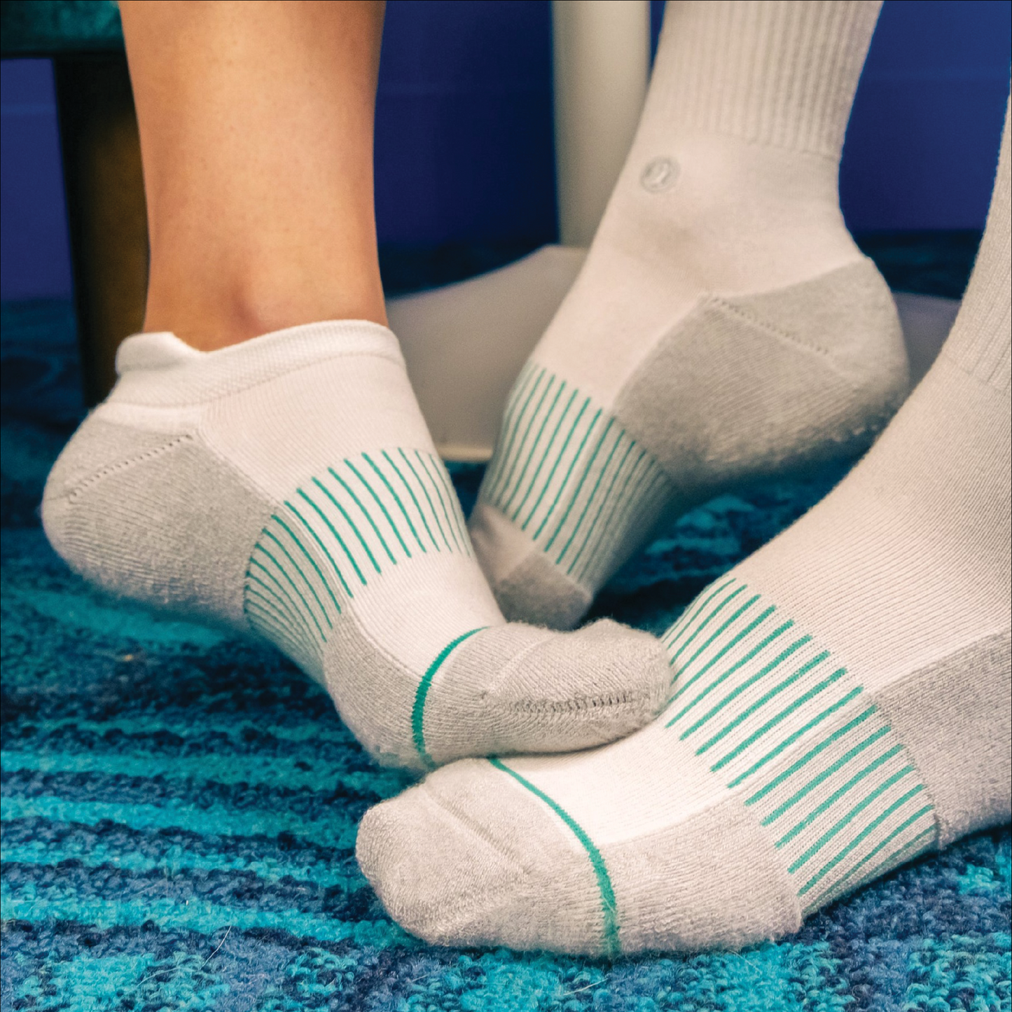 The Cloud 9 | Heel Hammock™ Ankle Socks 3 Pack