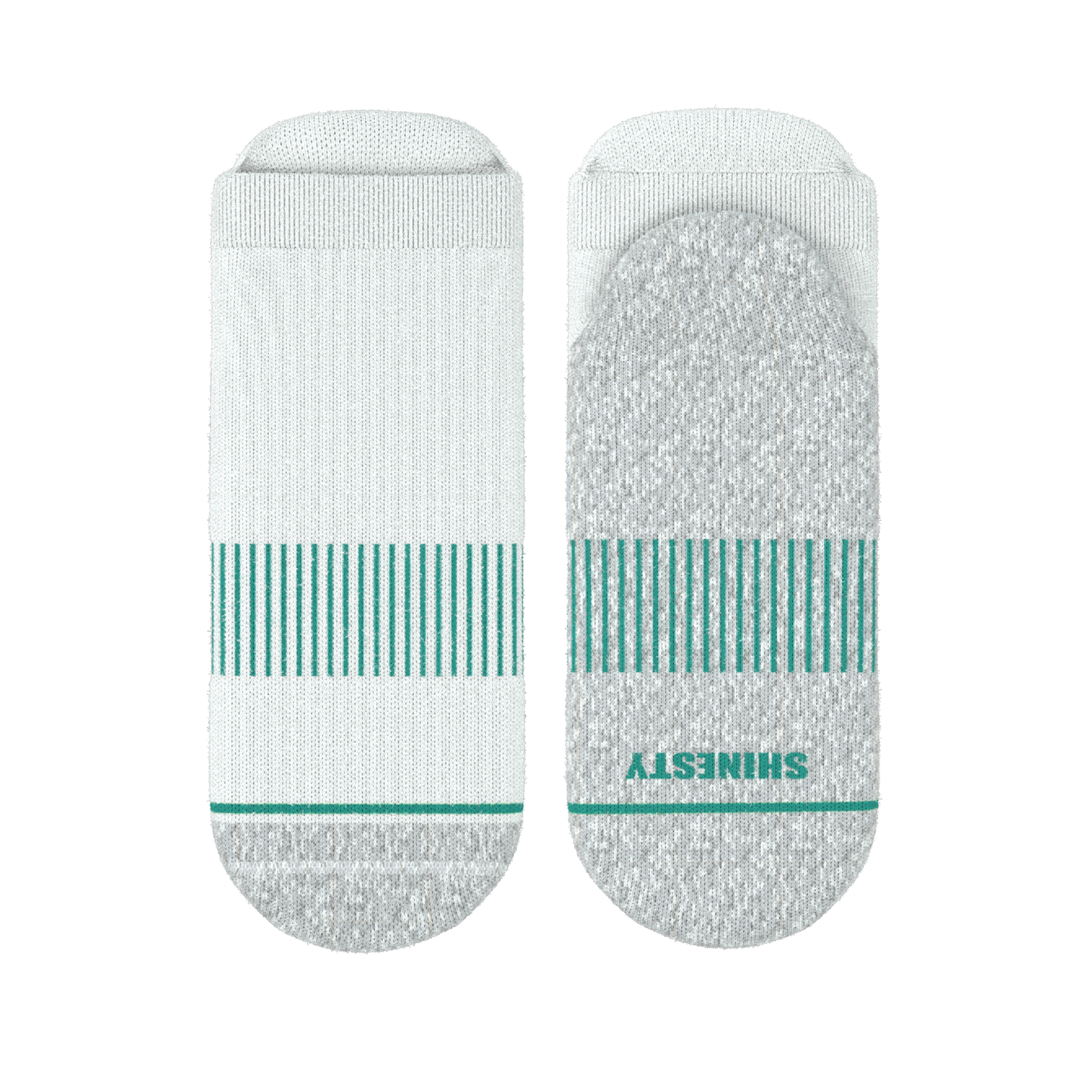 The Cloud 9 | White Stay Weird Heel Hammock™ Ankle Socks