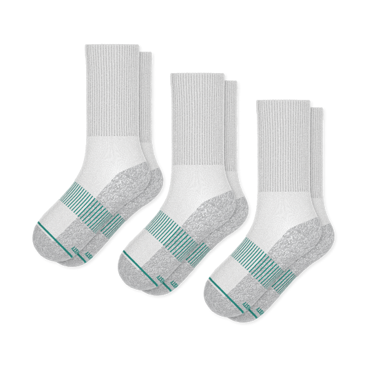 The Cloud 9 | Heel Hammock™ Crew Socks 3 Pack