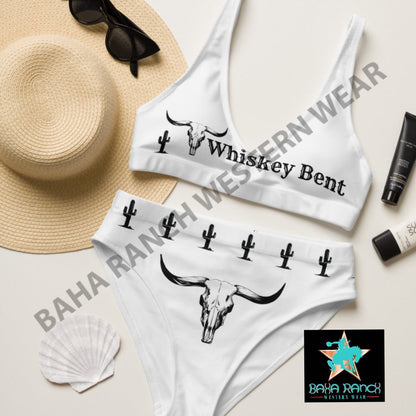 Yeehaw Whiskey Bent Hell Bound Bikini