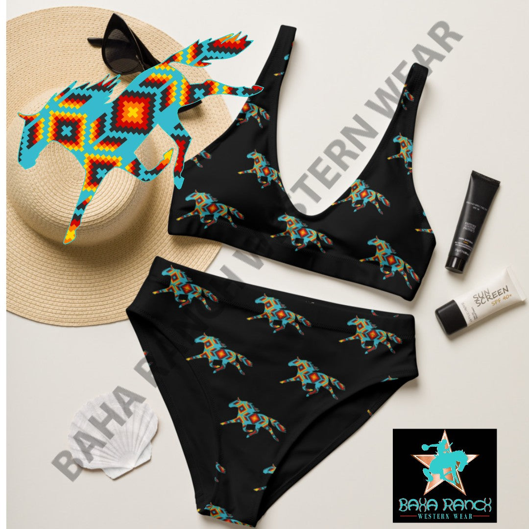 Yeehaw Aztec Horse Bikini