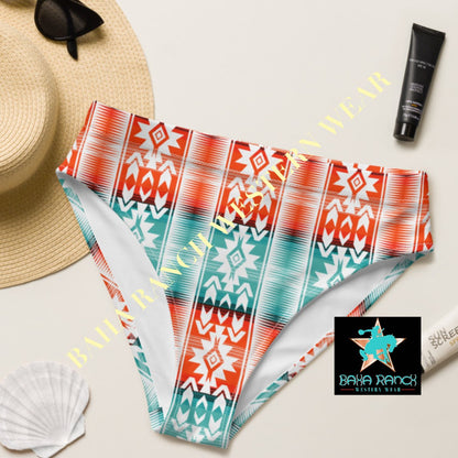 Yeehaw Aztec Print Bikini Bottom