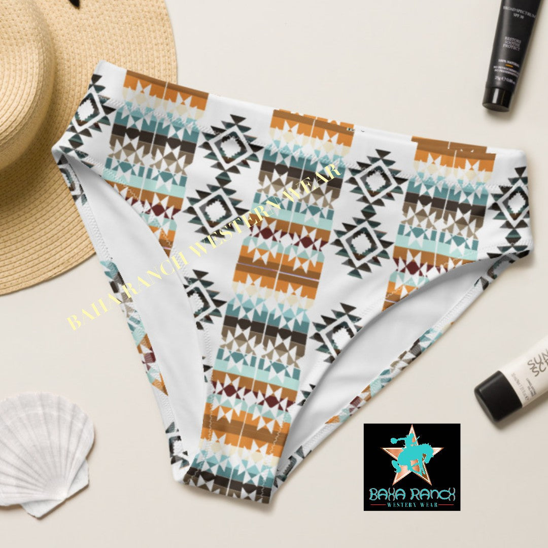 Yeehaw Aztec Print Bikini Bottom