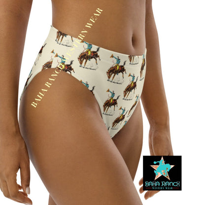 Yeehaw Vintage Rodeo Cowboy Bikini Bottom