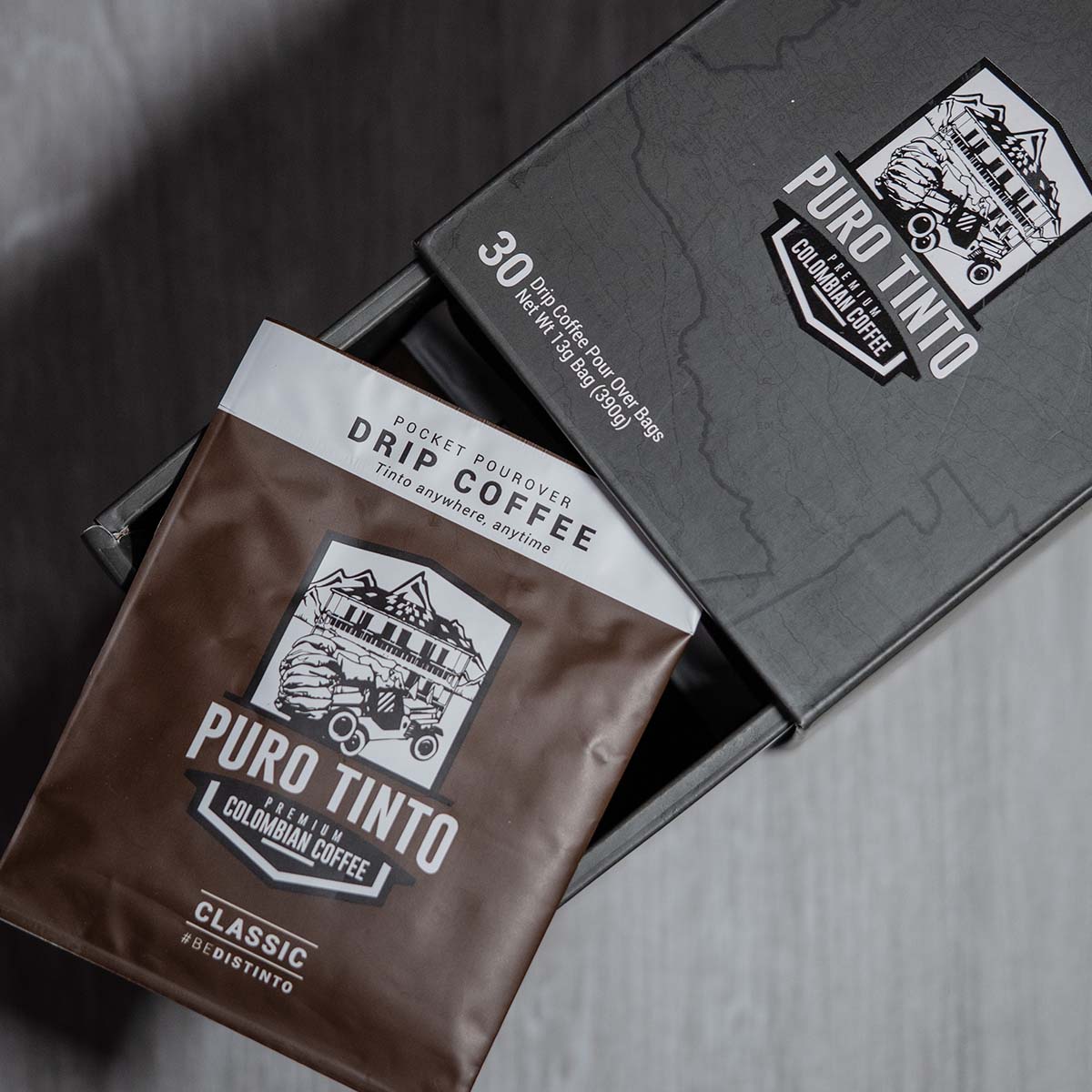 Colombian Tinto Coffee - Pour Over Bags | Single Origin