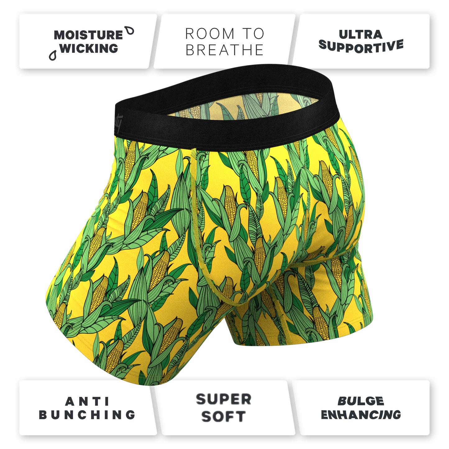 The Corn To Be Wild | Corn Ball Hammock® Pouch Underwear