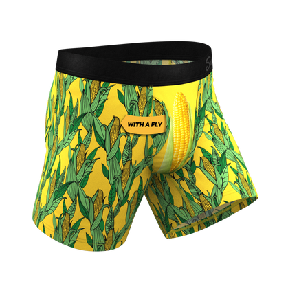 The Corn To Be Wild | Corn Ball Hammock® Pouch Underwear With Fly