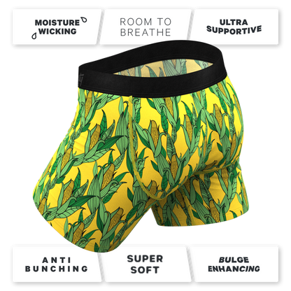 The Corn To Be Wild | Corn Ball Hammock® Pouch Underwear With Fly