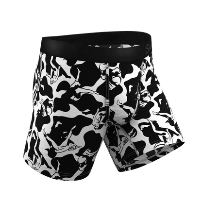 The Cowmasutra | Naughty Abstract Ball Hammock® Pouch Underwear