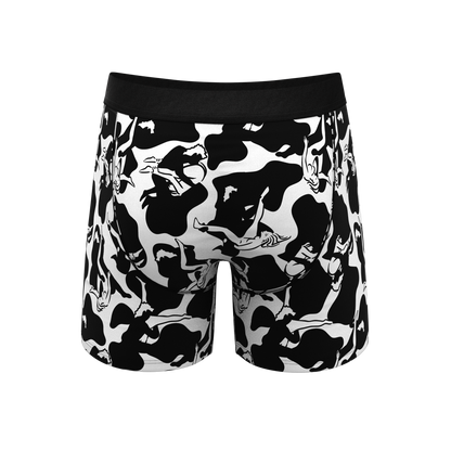 The Cowmasutra | Naughty Abstract Ball Hammock® Pouch Underwear