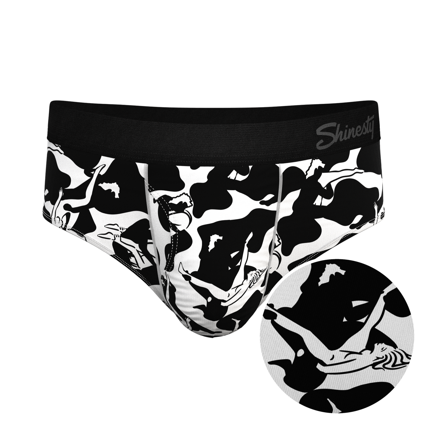 The Cowmasutra | Naughty Abstract Ball Hammock® Pouch Underwear Briefs