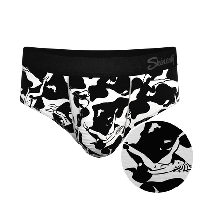 The Cowmasutra | Naughty Abstract Ball Hammock® Pouch Underwear Briefs