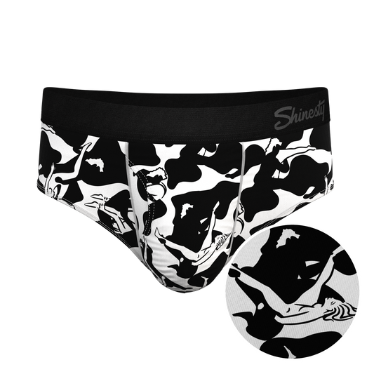 The Cowmasutra | Naughty Abstract Ball Hammock® Pouch Underwear Briefs