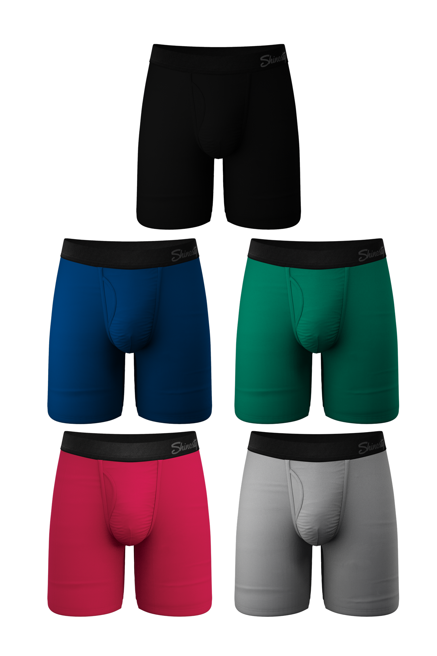 The Crayon Craze | Long Leg Ball Hammock® Pouch Boxers With Fly 5 Pack