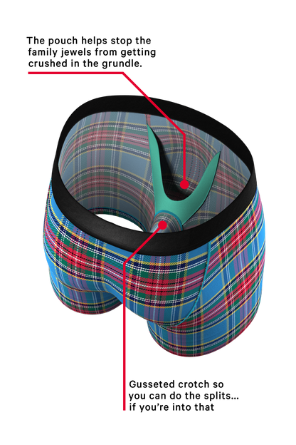 The Crisscross Applesauce | Plaid Ball Hammock® Pouch Underwear