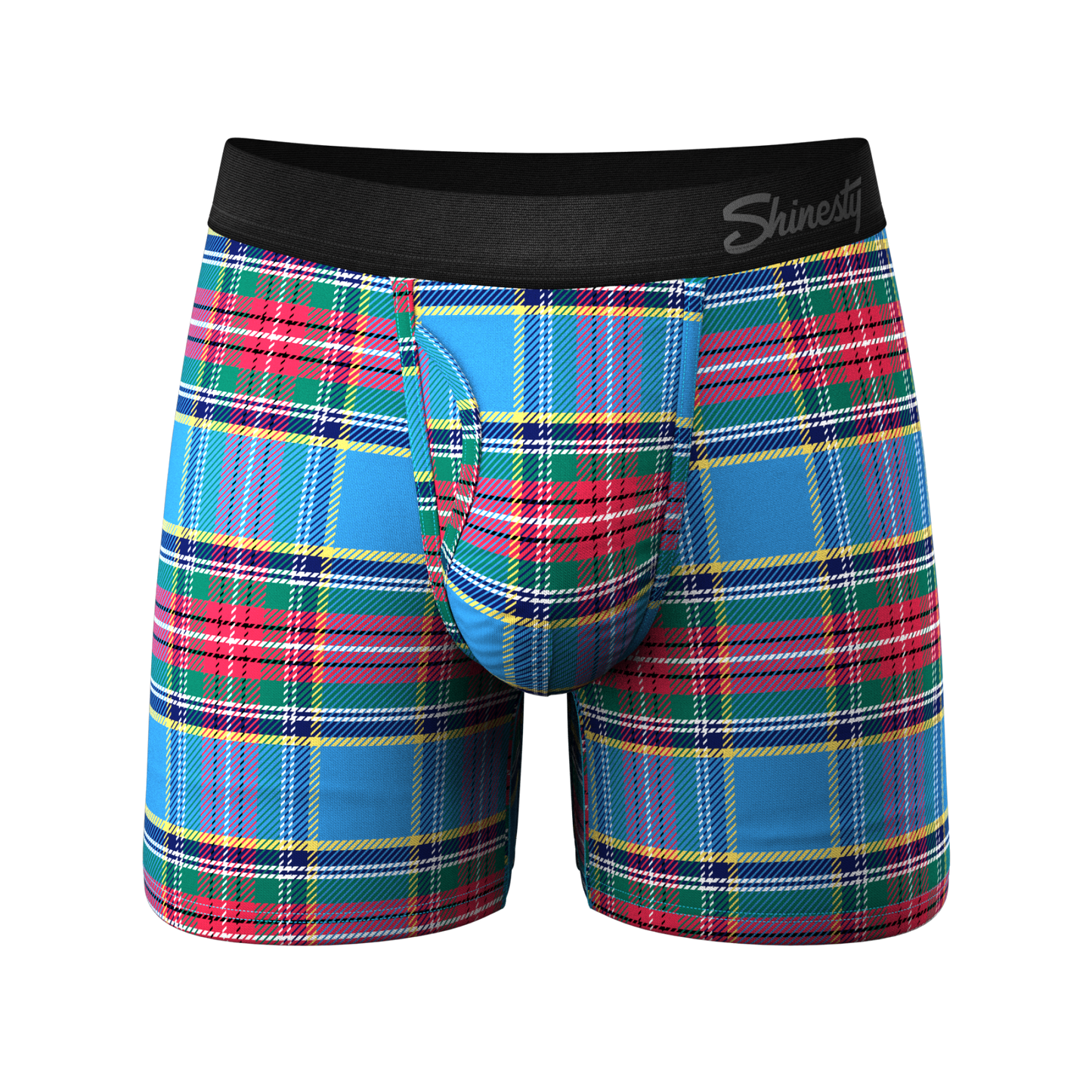 The Crisscross Applesauce | Plaid Ball Hammock® Pouch Underwear With Fly