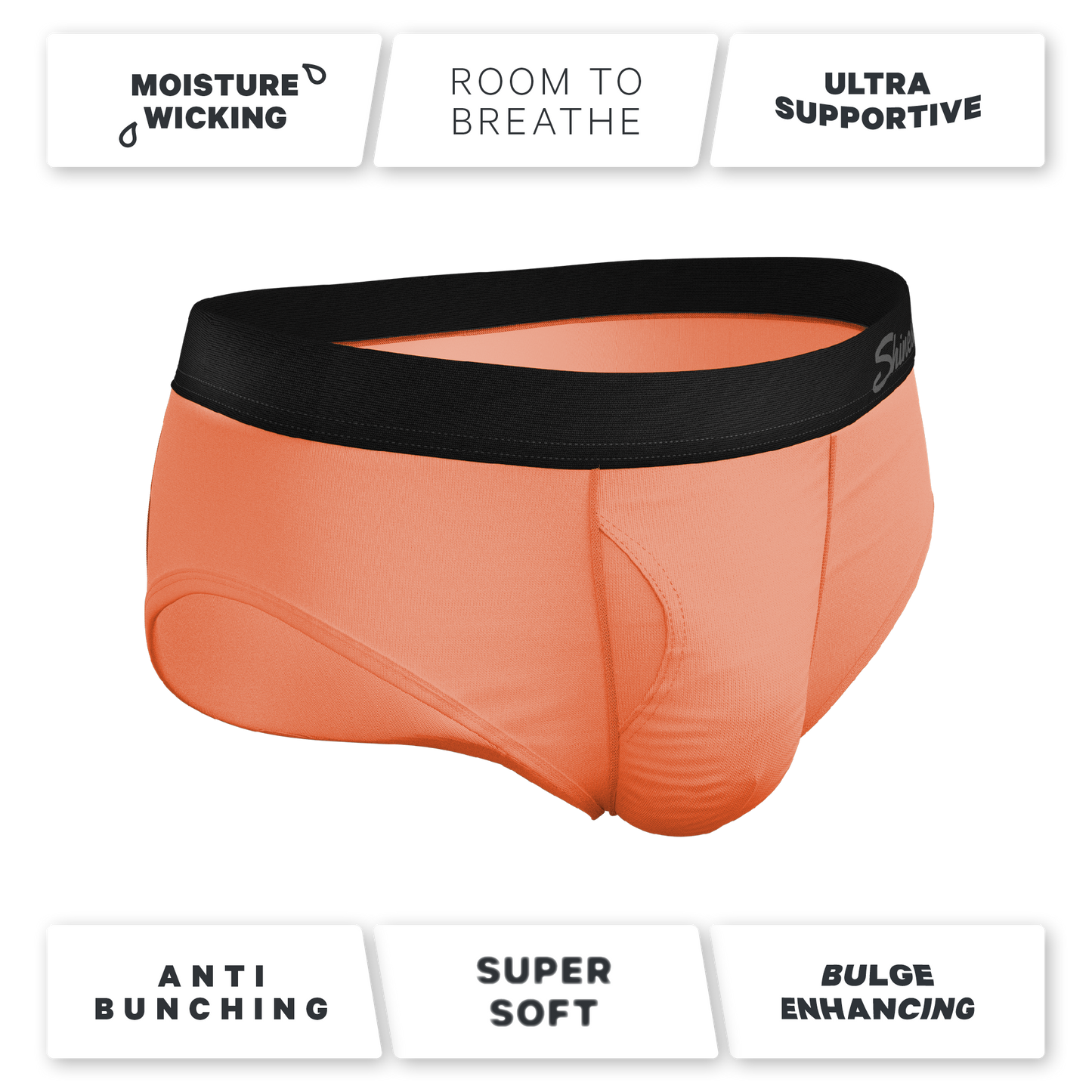 The Crossing Guard | Orange Ball Hammock® Pouch Underwear Briefs