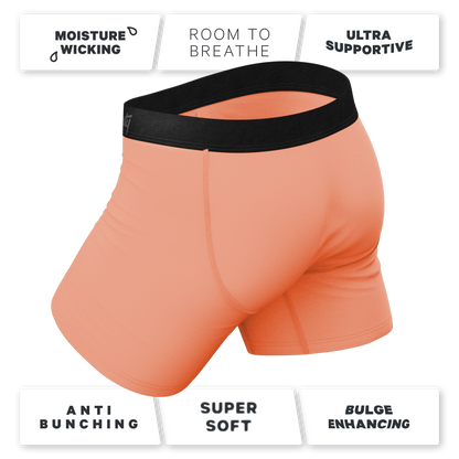 The Crossing Guard | Orange Ball Hammock® Pouch Underwear With Fly