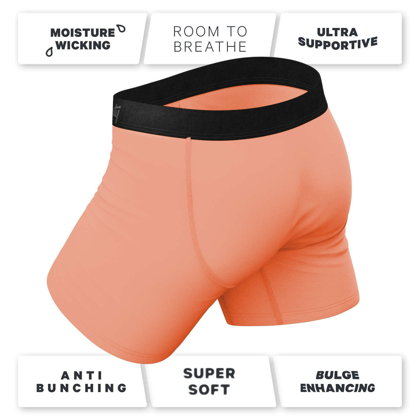 The Crossing Guard | Orange Ball Hammock® Pouch Underwear