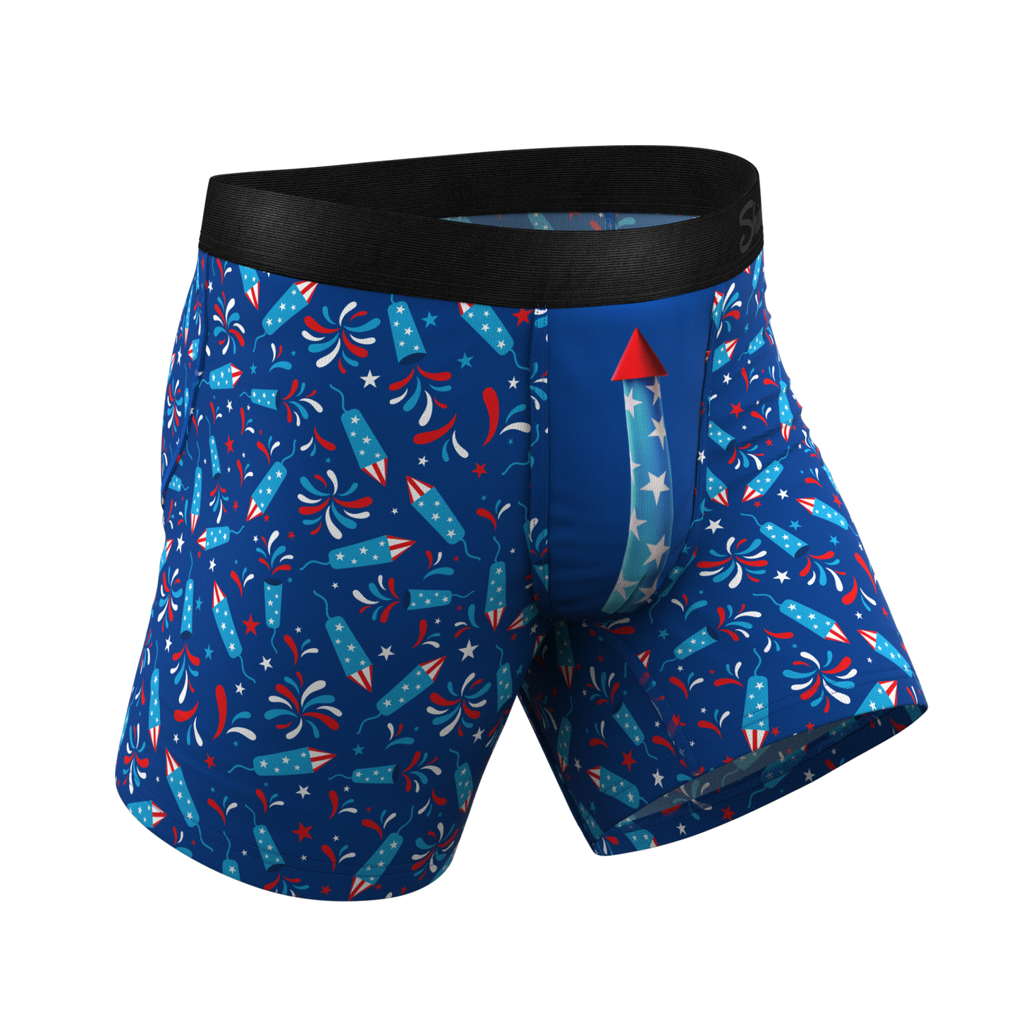 The Crotch Rocket | USA Firecracker Ball Hammock® Pouch Underwear